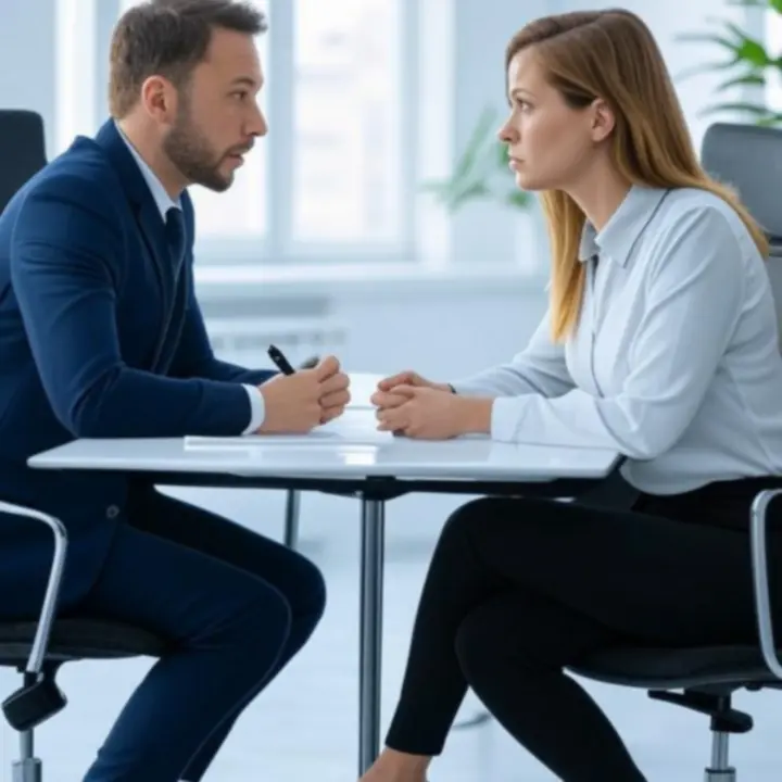 Konsultacja klienta z prawnikiem LegalFlowCenter w nowoczesnym biurze