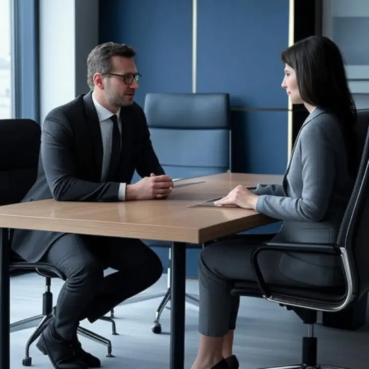 Profesjonalna konsultacja prawnika z klientem