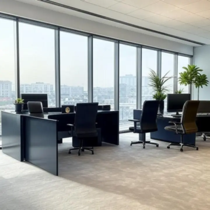 Wnętrze nowoczesnego biura kancelarii LegalFlowCenter