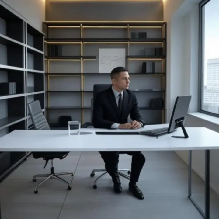 Nowoczesne biuro ilustrujące profesjonalne doradztwo z zakresu prawa pracy